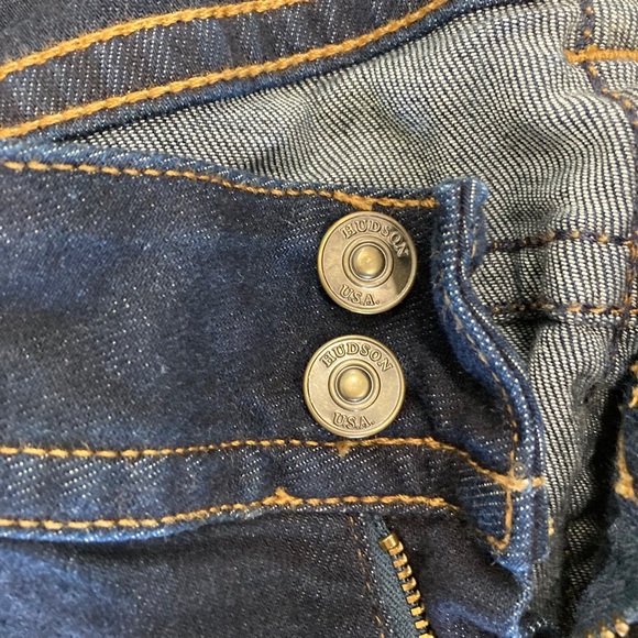 Hudson Jeans Dark Blue Flare Women's Jeans - Picture 9 of 16